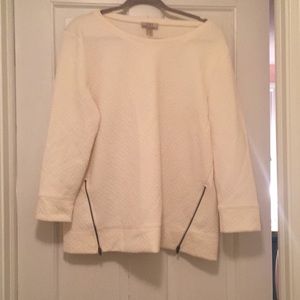 Loft cream sweater